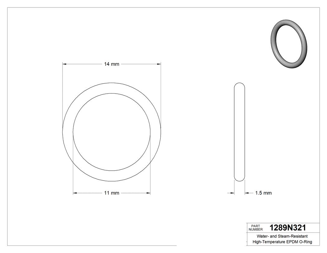Technical drawing - 1289N321